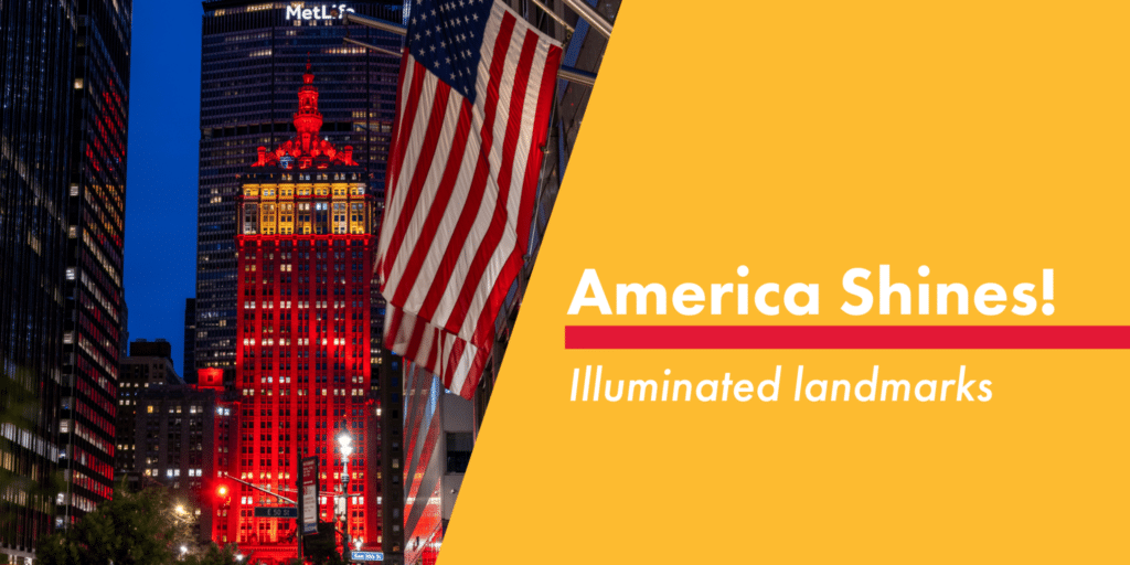 Illuminated Landmarks for National School Choice Week 2023